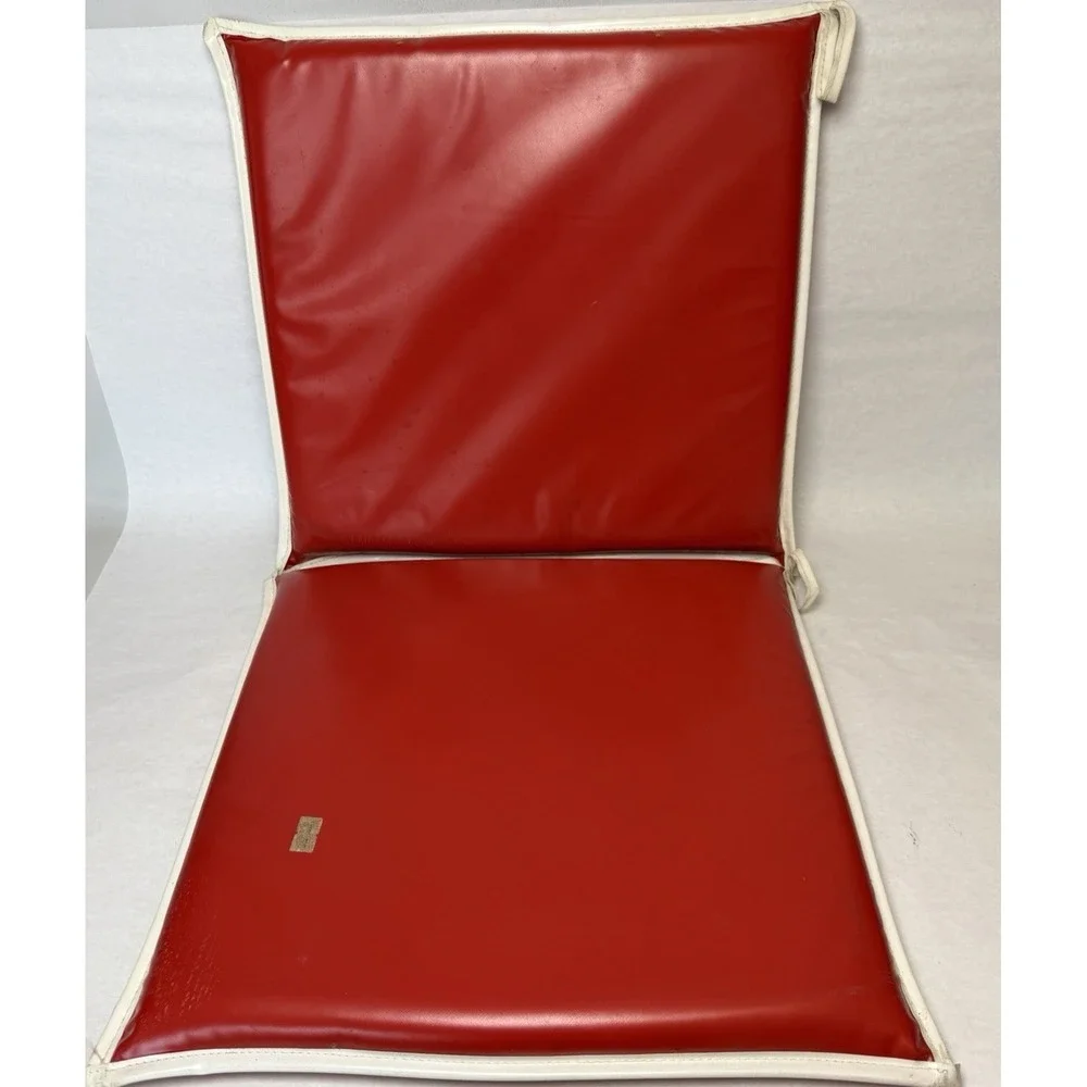 Vintage Arkansas Razorbacks Hogs Stadium Padded Seat 2 Cushions 14.5